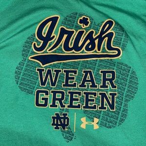 Notre Dame Green Out Shirt